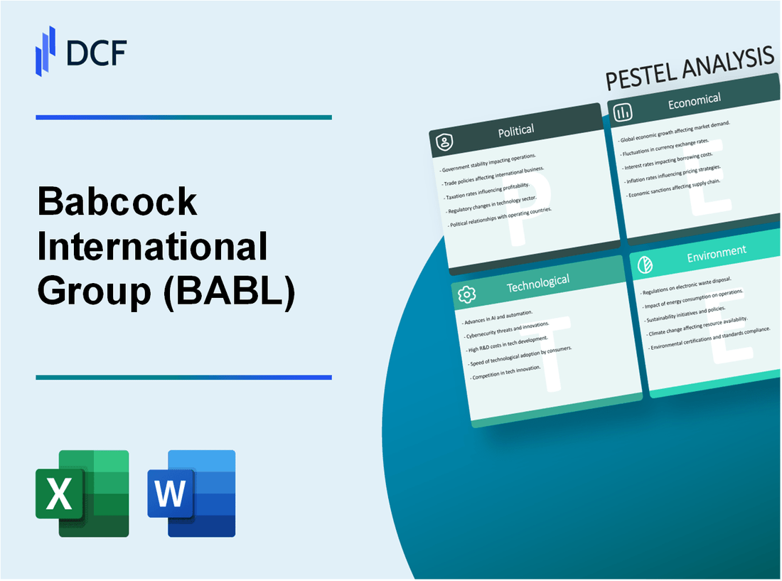 Babcock International Group PLC (BAB.L): PESTEL Analysis