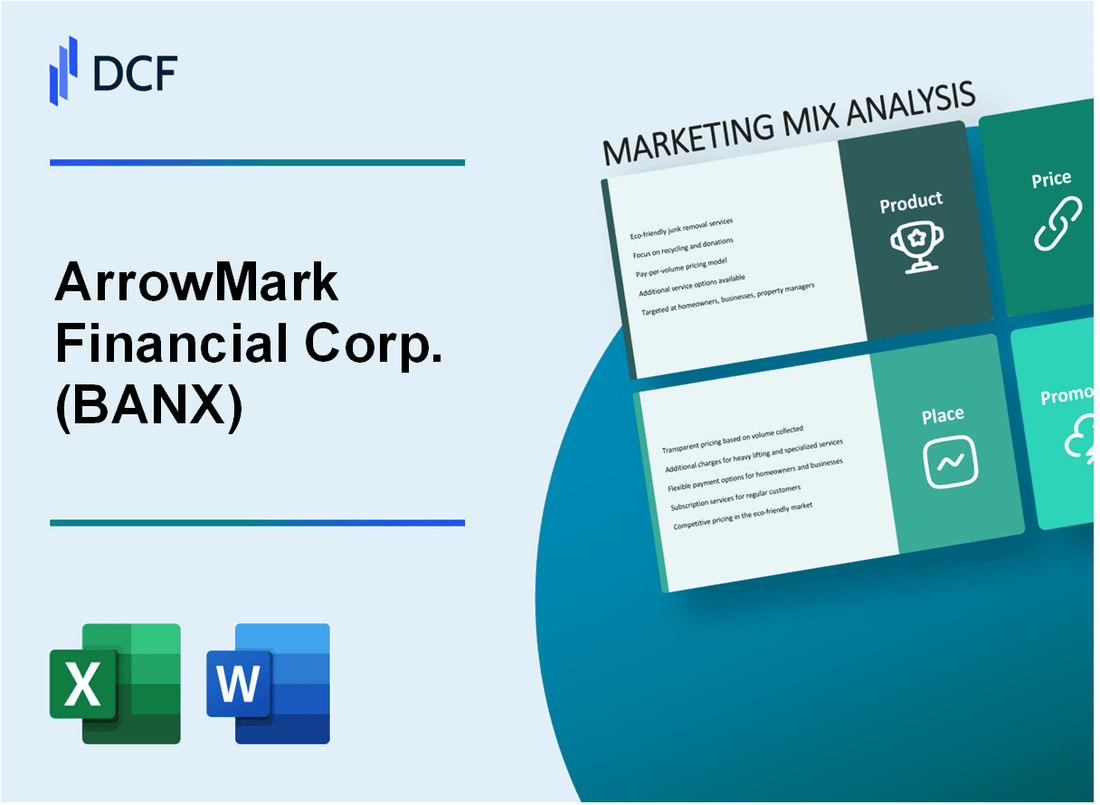 ArrowMark Financial Corp. (BANX) Marketing Mix