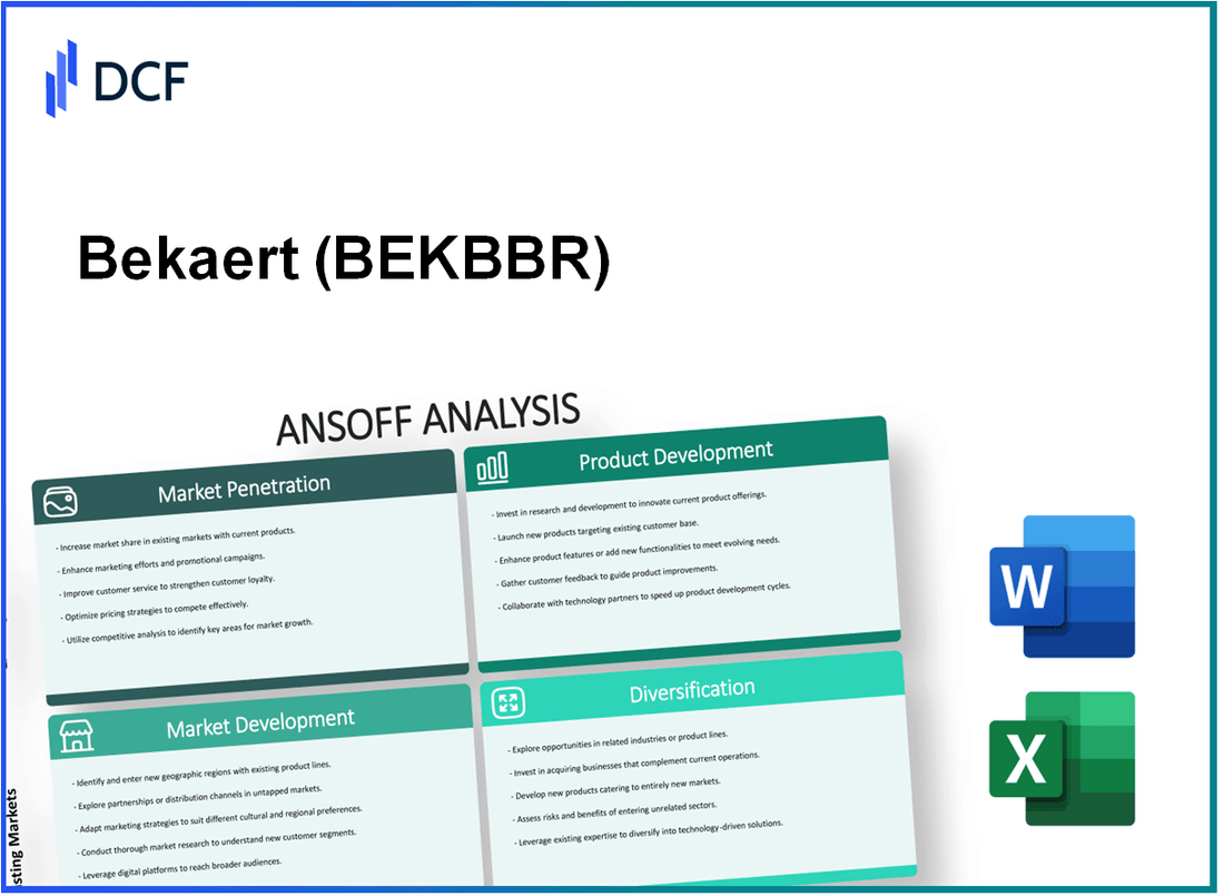 NV Bekaert SA (BEKB.BR): Ansoff Matrix