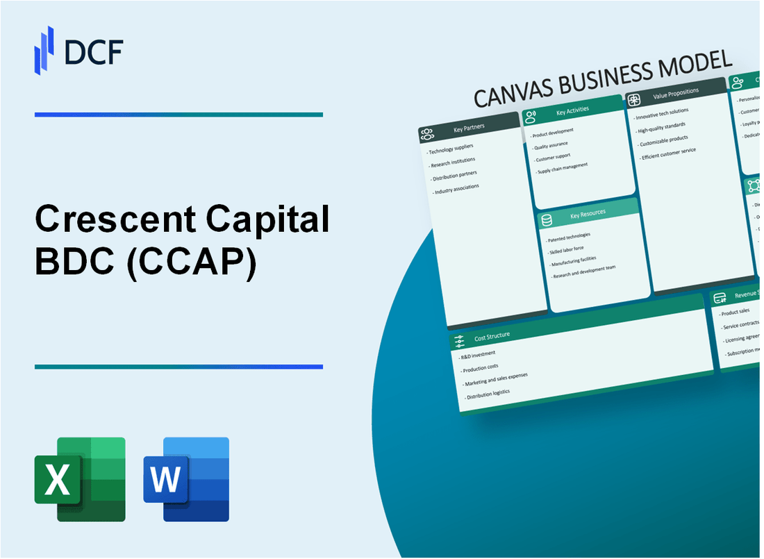 Crescent Capital BDC, Inc. (CCAP): Canvas Business Model