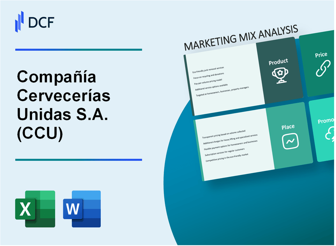 Compañía Cervecerías Unidas S.A. (CCU) Marketing Mix