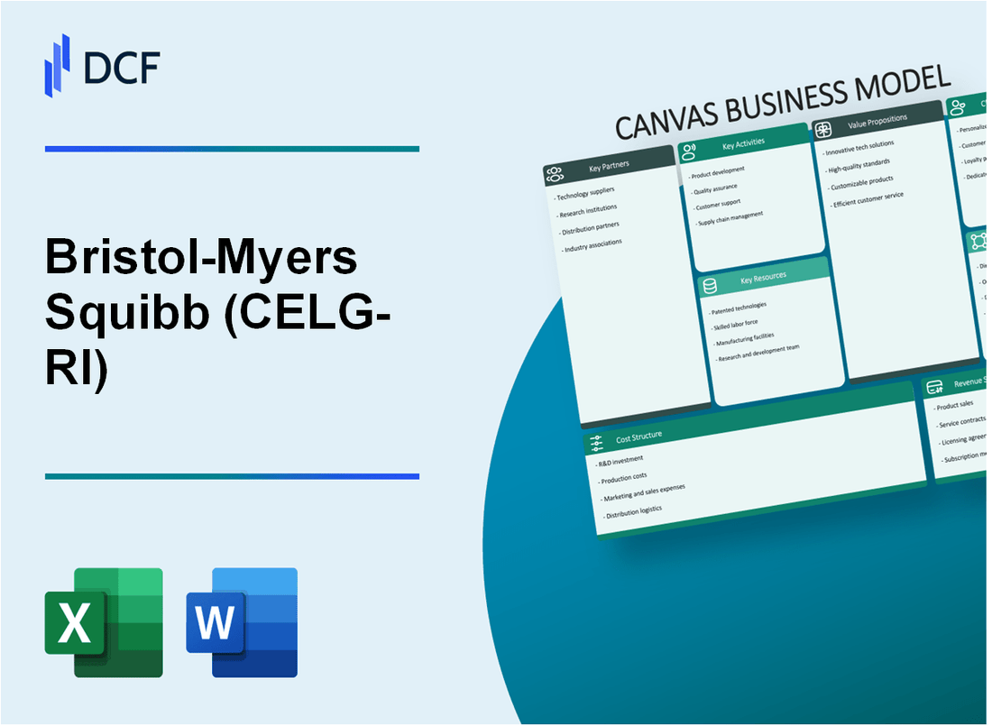 Bristol-Myers Squibb Company Ce (CELG-RI): Canvas Business Model