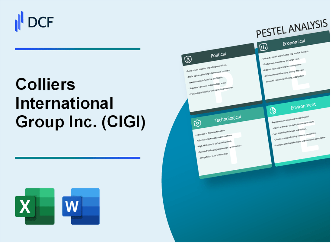 Colliers International Group Inc. (CIGI) PESTLE Analysis
