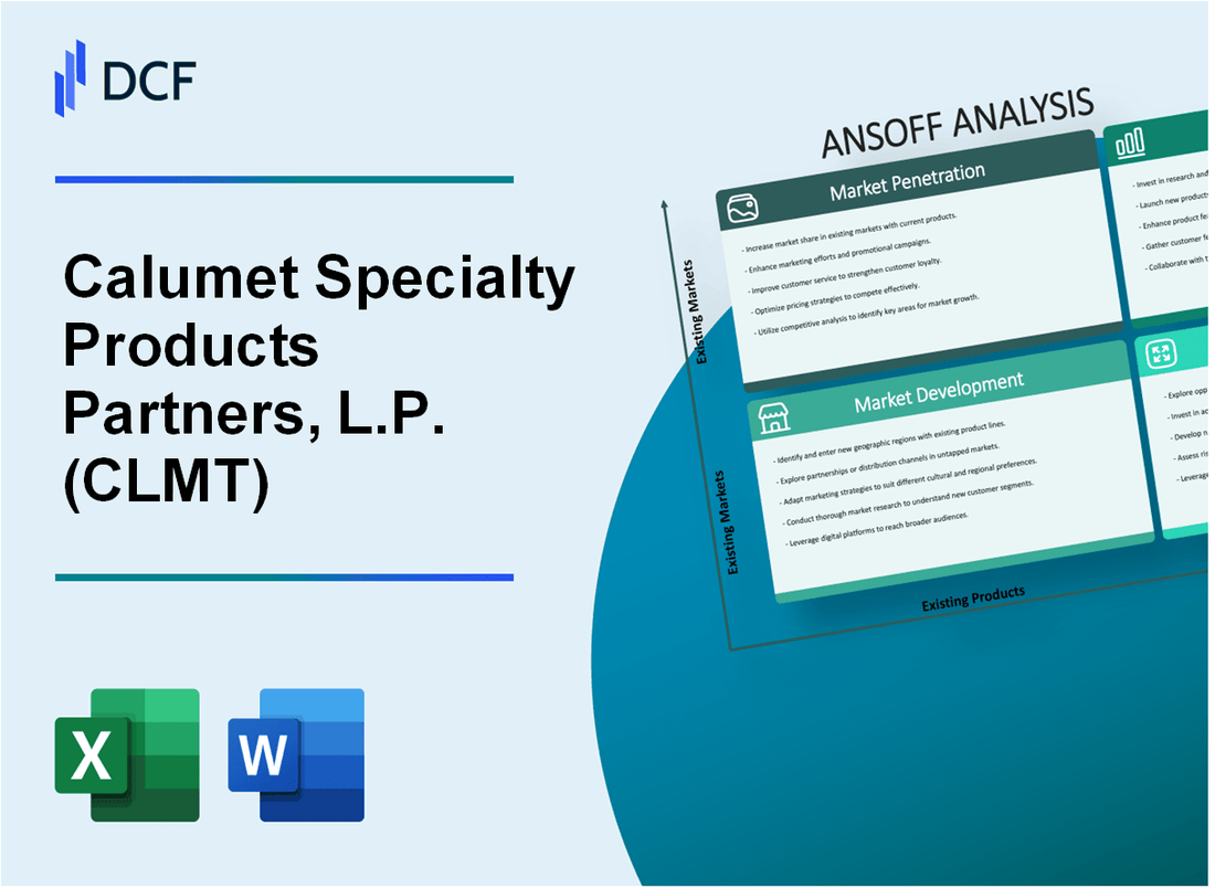Calumet Specialty Products Partners, L.P. (CLMT) ANSOFF Matrix
