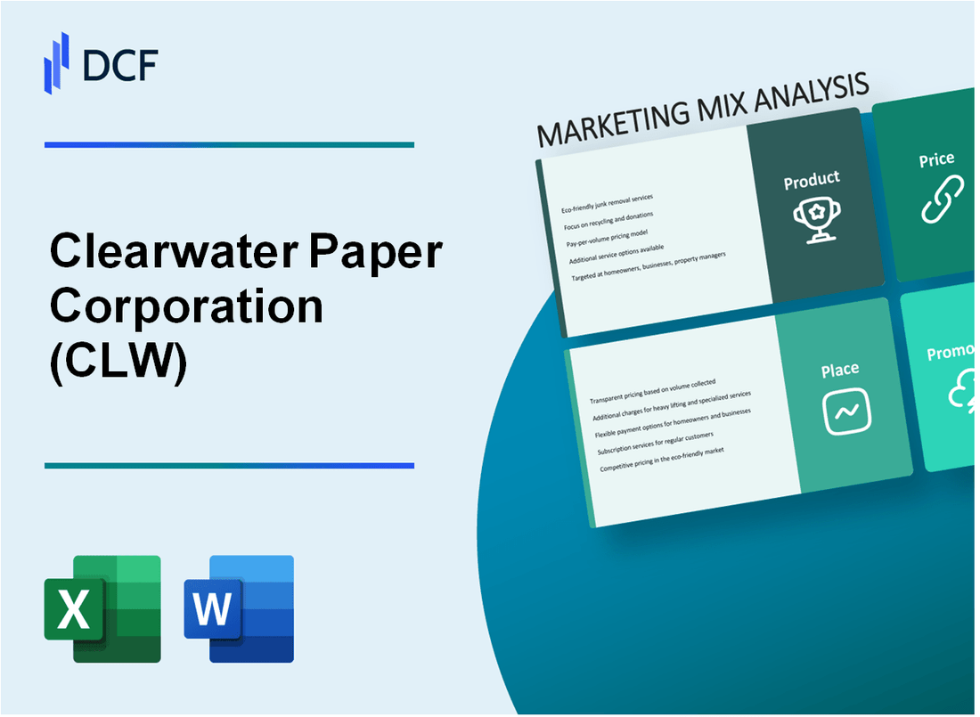 Clearwater Paper Corporation (CLW) Marketing Mix