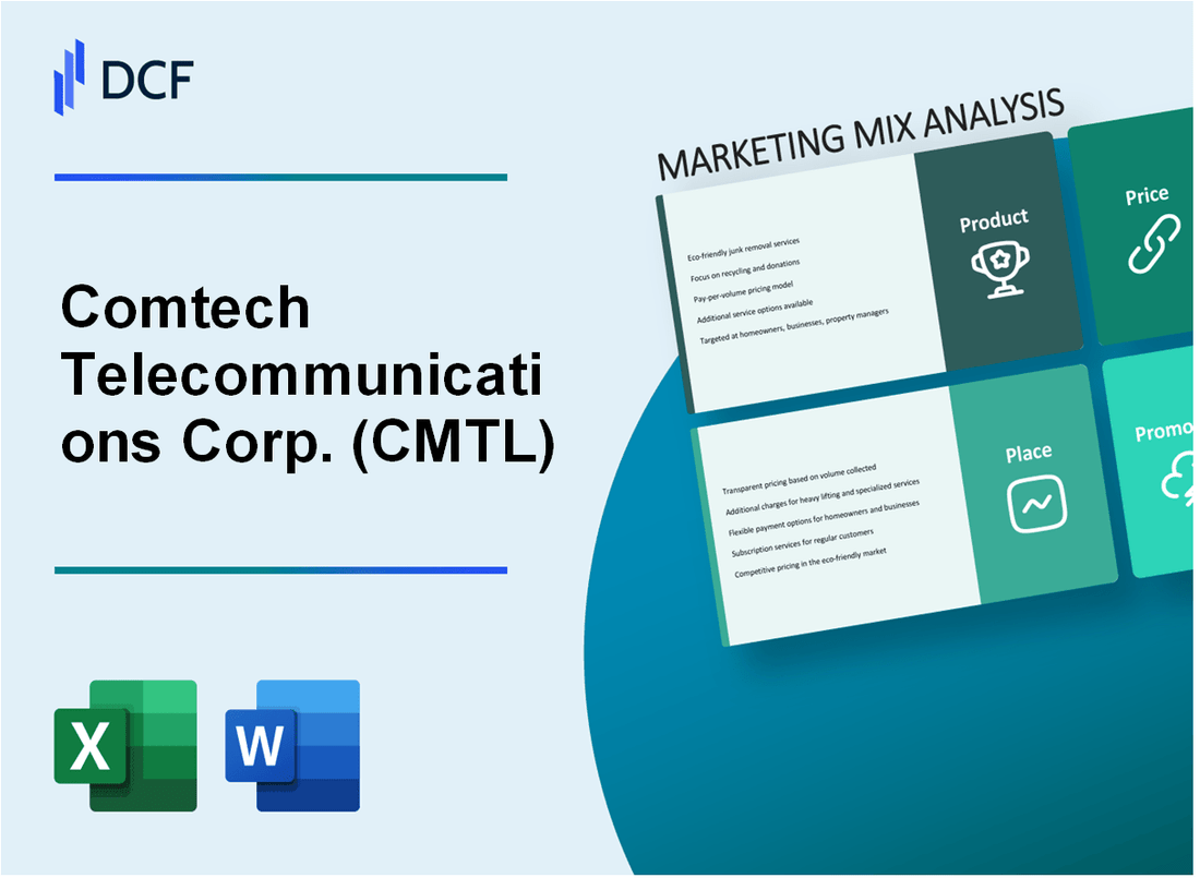 Comtech Telecommunications Corp. (CMTL) Marketing Mix