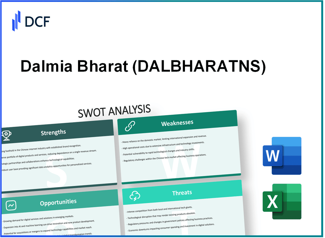 Dalmia Bharat Limited (DALBHARAT.NS): SWOT Analysis