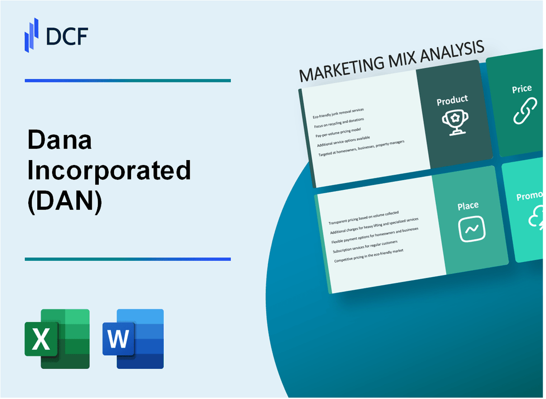 Dana Incorporated (DAN) Marketing Mix