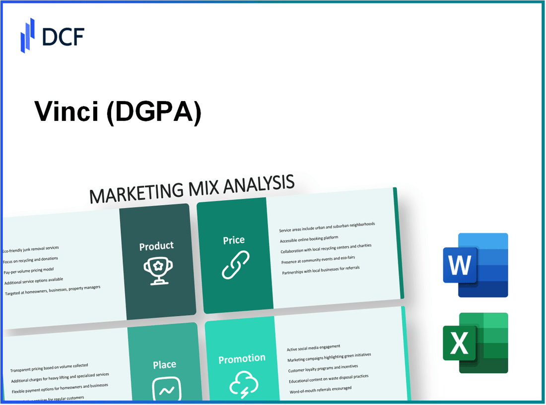 Vinci SA (DG.PA): Marketing Mix Analysis