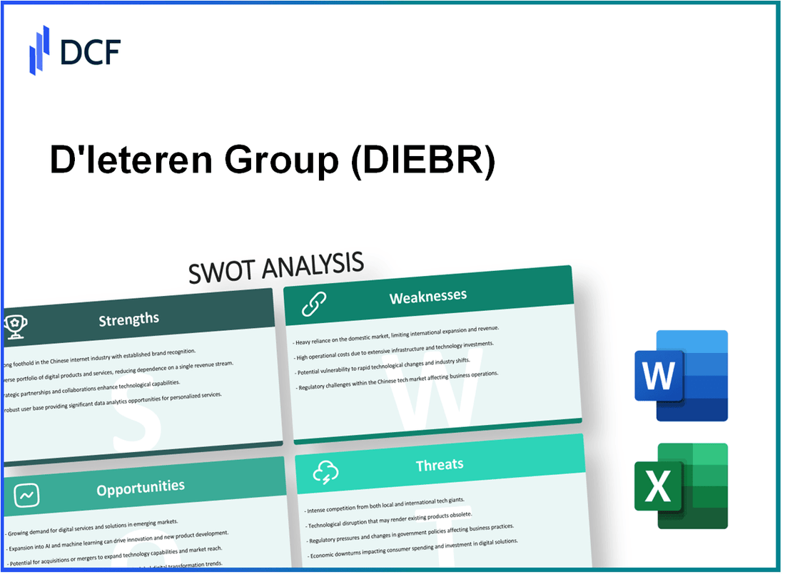 D'Ieteren Group SA (DIE.BR): SWOT Analysis