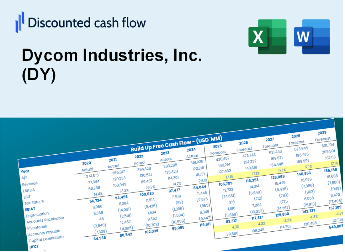 Dycom Industries, Inc. (DY) DCF Valuation