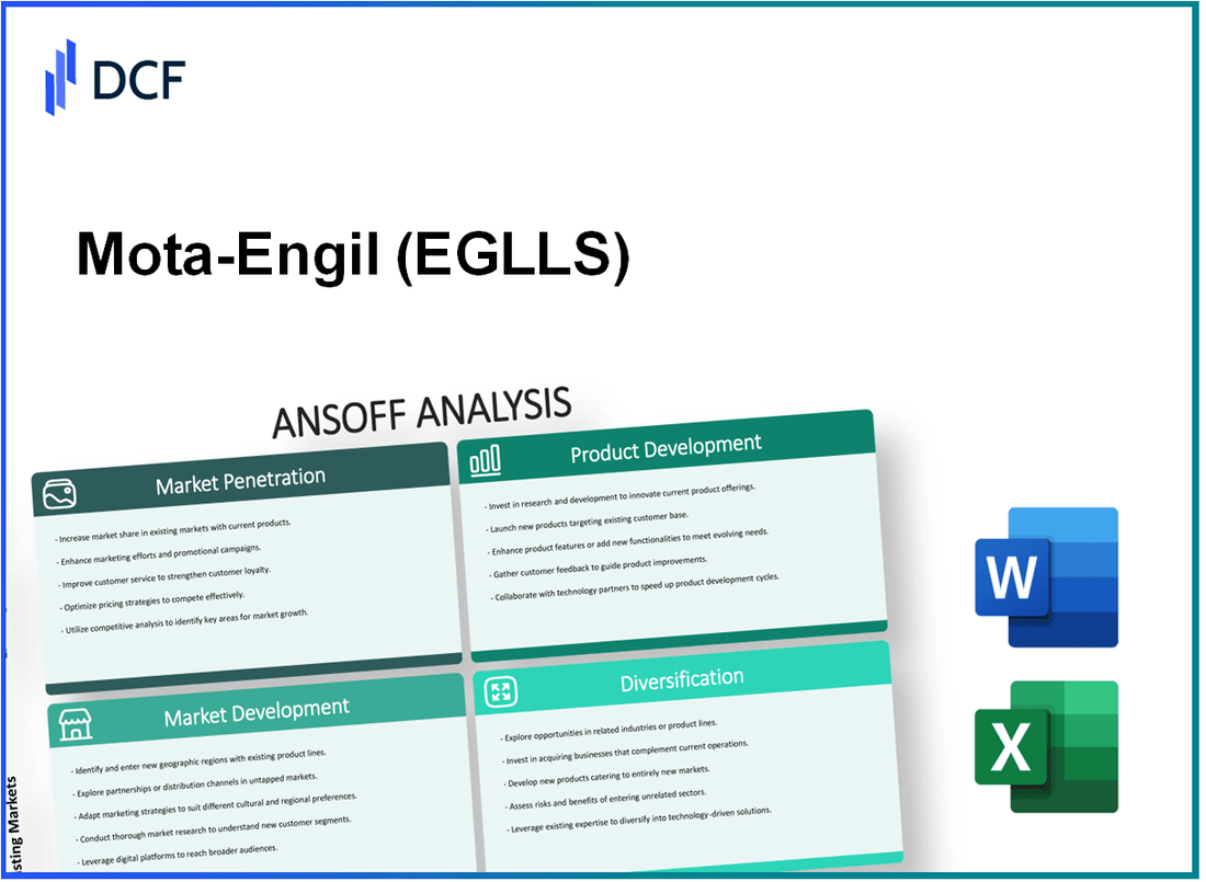 Mota-Engil, SGPS, S.A. (EGL.LS): Ansoff Matrix