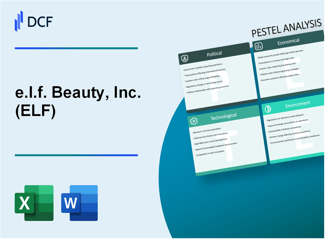 e.l.f. Beauty, Inc. (ELF) PESTLE Analysis
