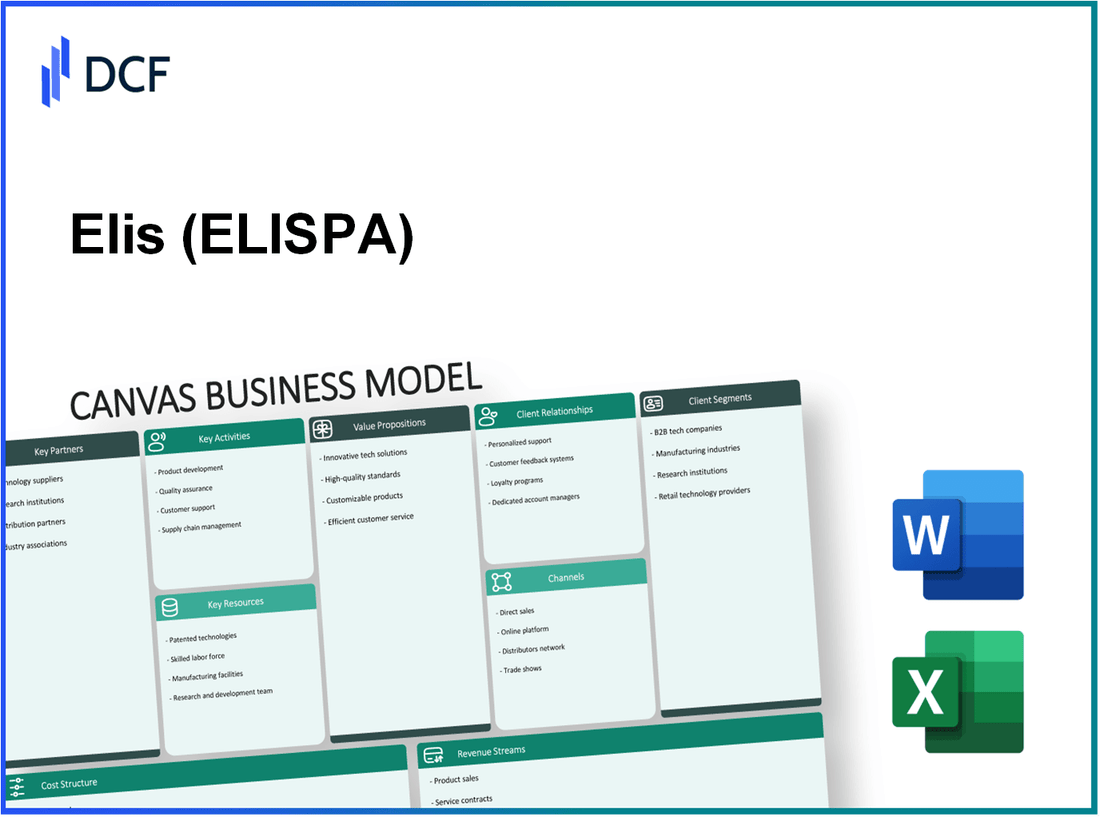 Elis SA (ELIS.PA): Canvas Business Model