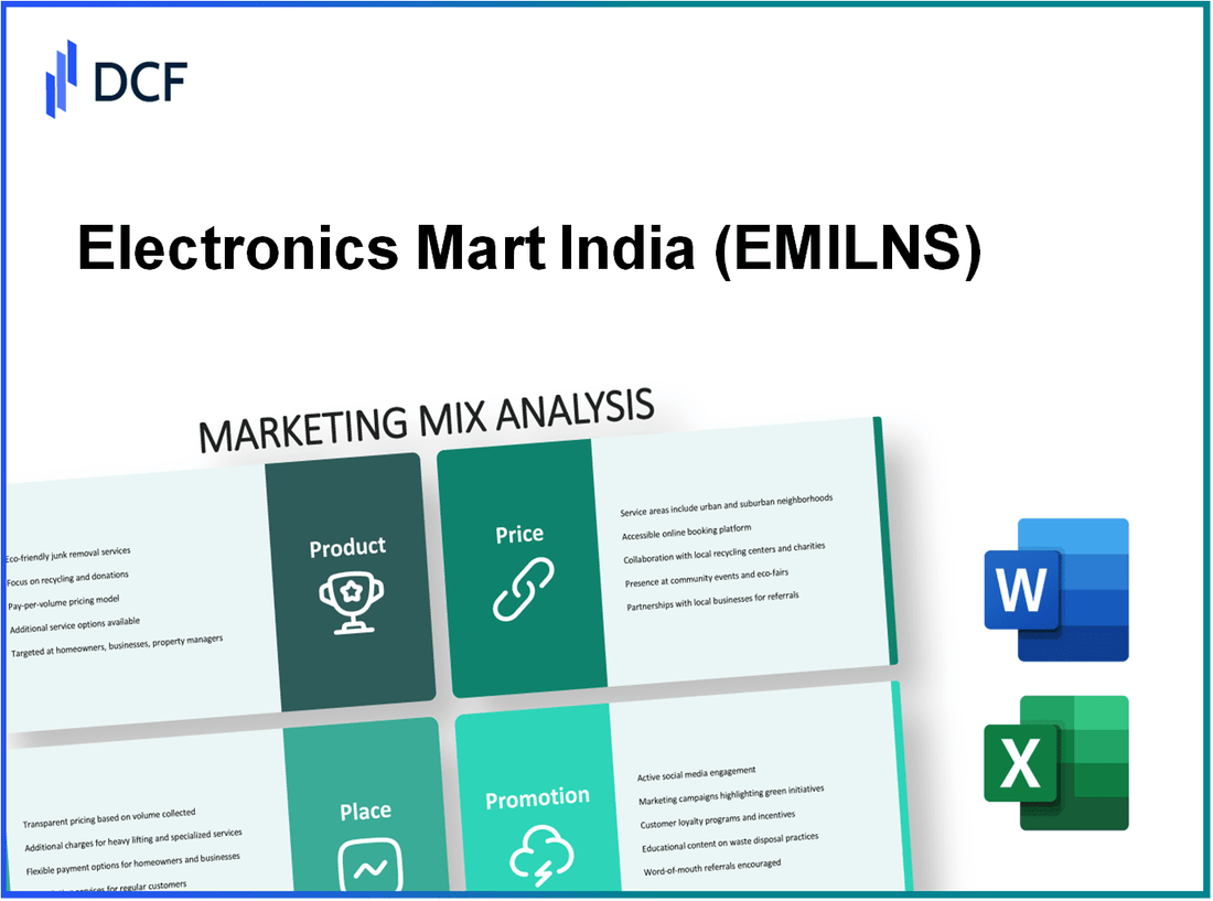 Electronics Mart India Limited (EMIL.NS): Marketing Mix Analysis