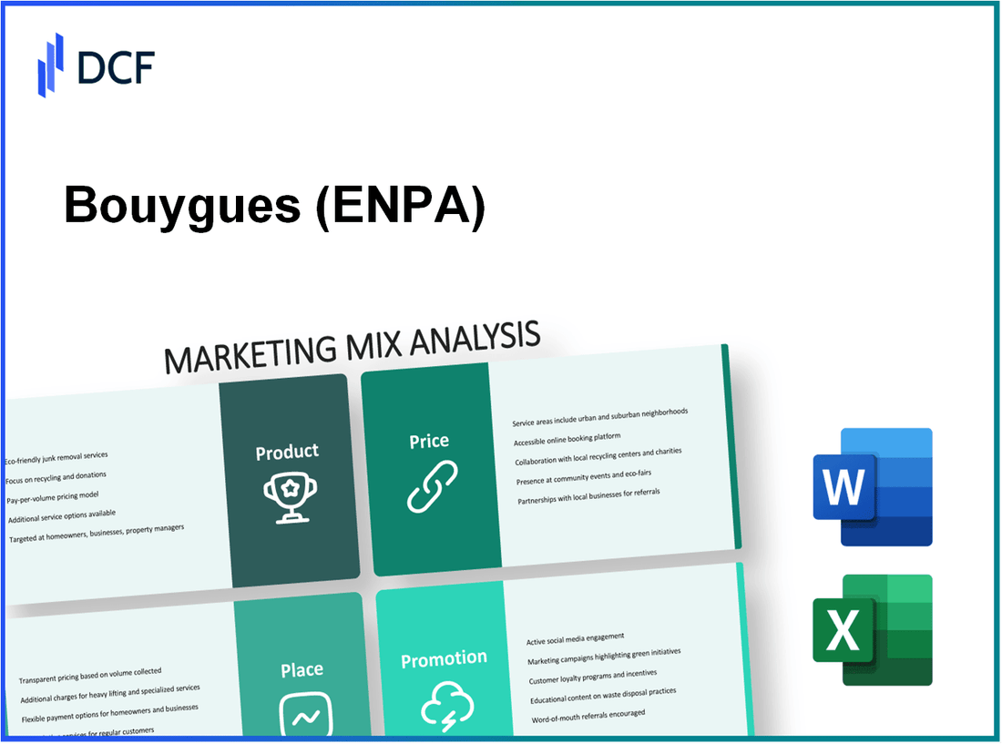 Bouygues SA (EN.PA): Marketing Mix Analysis