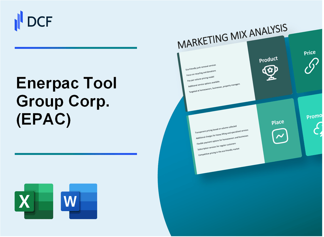 Enerpac Tool Group Corp. (EPAC) Marketing Mix