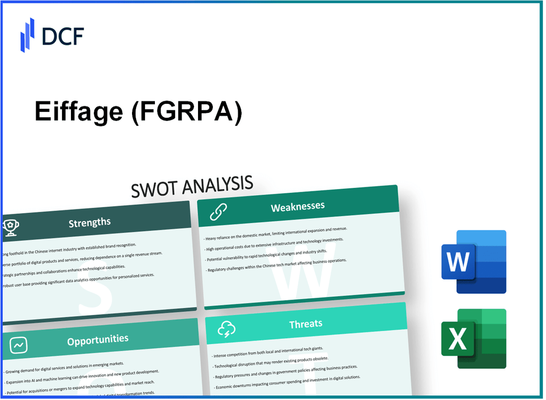 Eiffage SA (FGR.PA): SWOT Analysis
