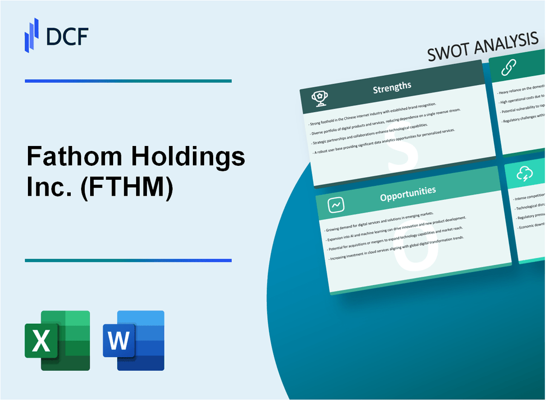 Fathom Holdings Inc. (FTHM) SWOT Analysis