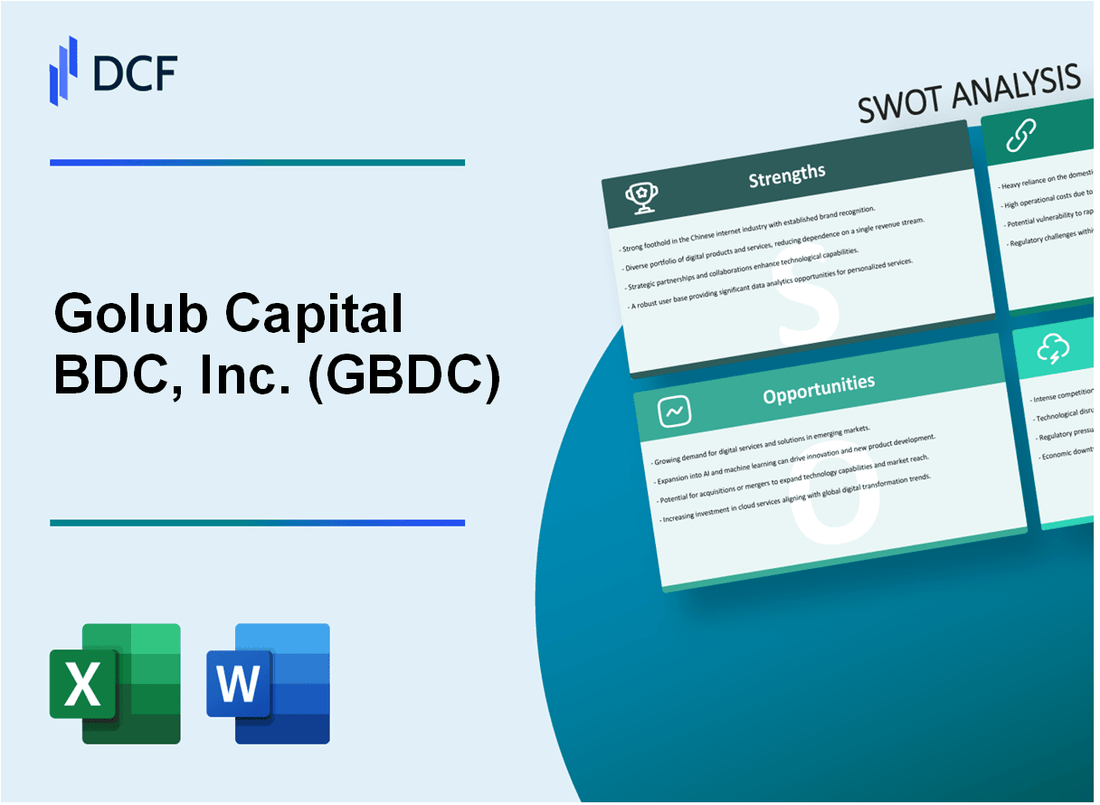 Golub Capital BDC, Inc. (GBDC) SWOT Analysis