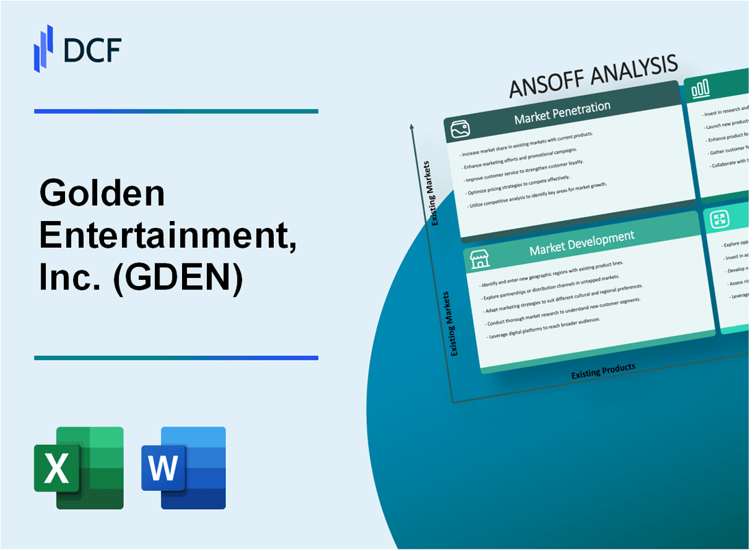 Golden Entertainment, Inc. (GDEN) ANSOFF Matrix