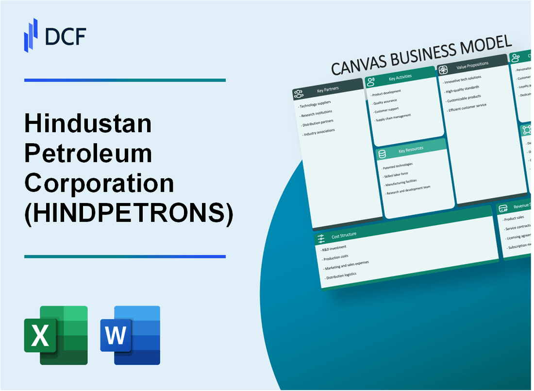 Hindustan Petroleum Corporation Limited (HINDPETRO.NS): Canvas Business Model