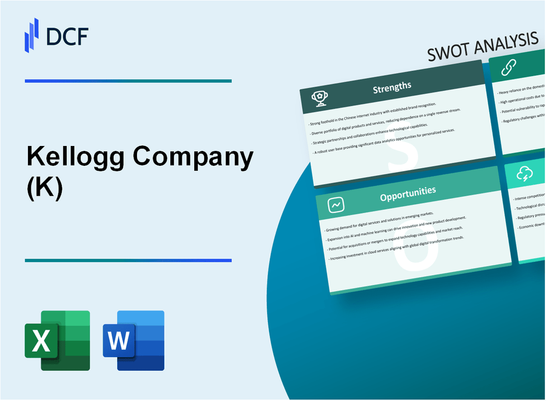 Kellogg Company (K) SWOT Analysis