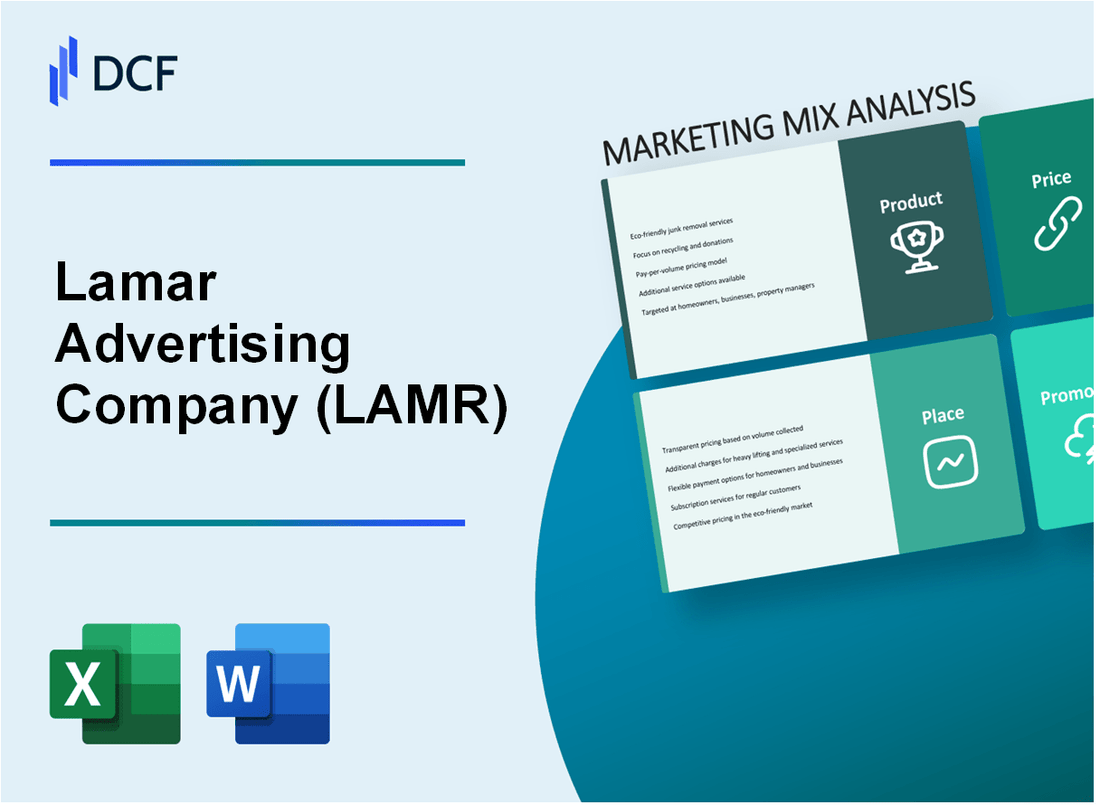 Lamar Advertising Company (LAMR) Marketing Mix