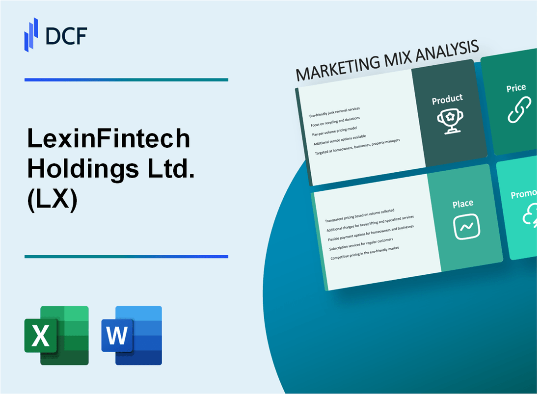 LexinFintech Holdings Ltd. (LX) Marketing Mix