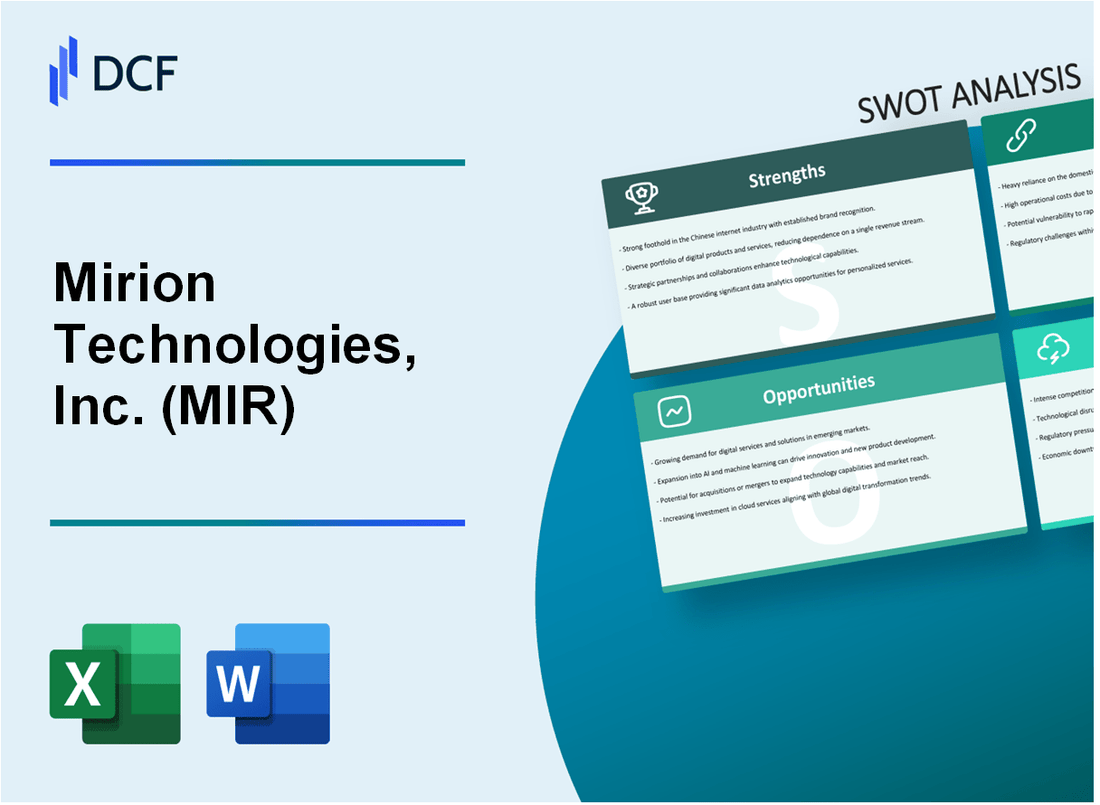 Mirion Technologies, Inc. (MIR) SWOT Analysis