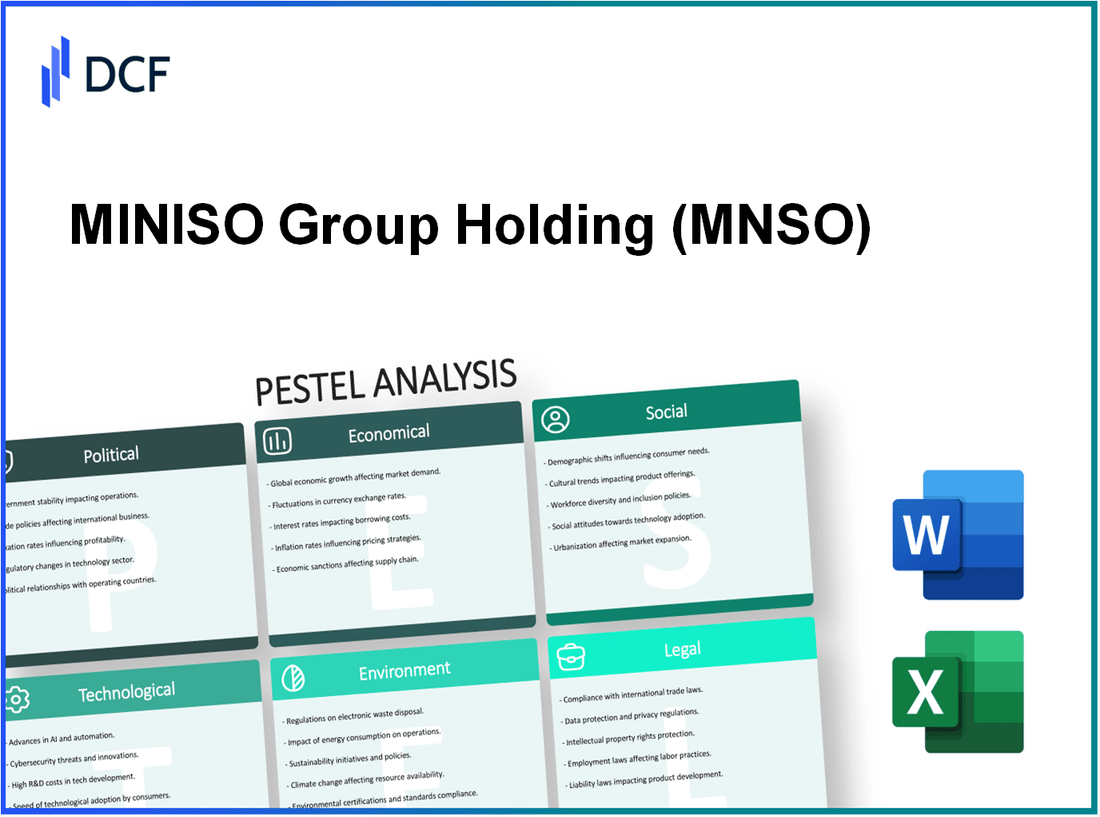 MINISO Group Holding Limited (MNSO): PESTEL Analysis