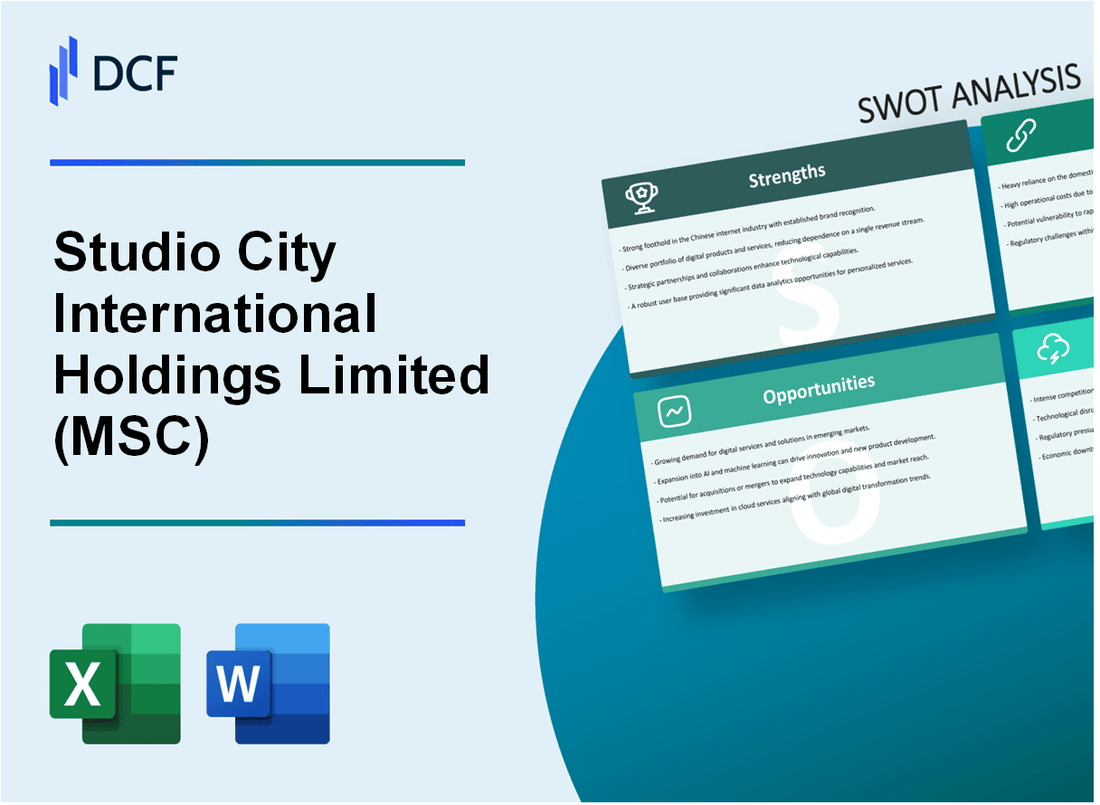 Studio City International Holdings Limited (MSC) SWOT Analysis