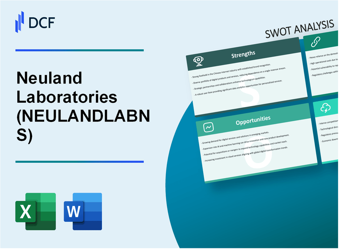 Neuland Laboratories Limited (NEULANDLAB.NS): SWOT Analysis