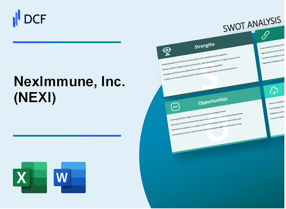 NexImmune, Inc. (NEXI) SWOT Analysis