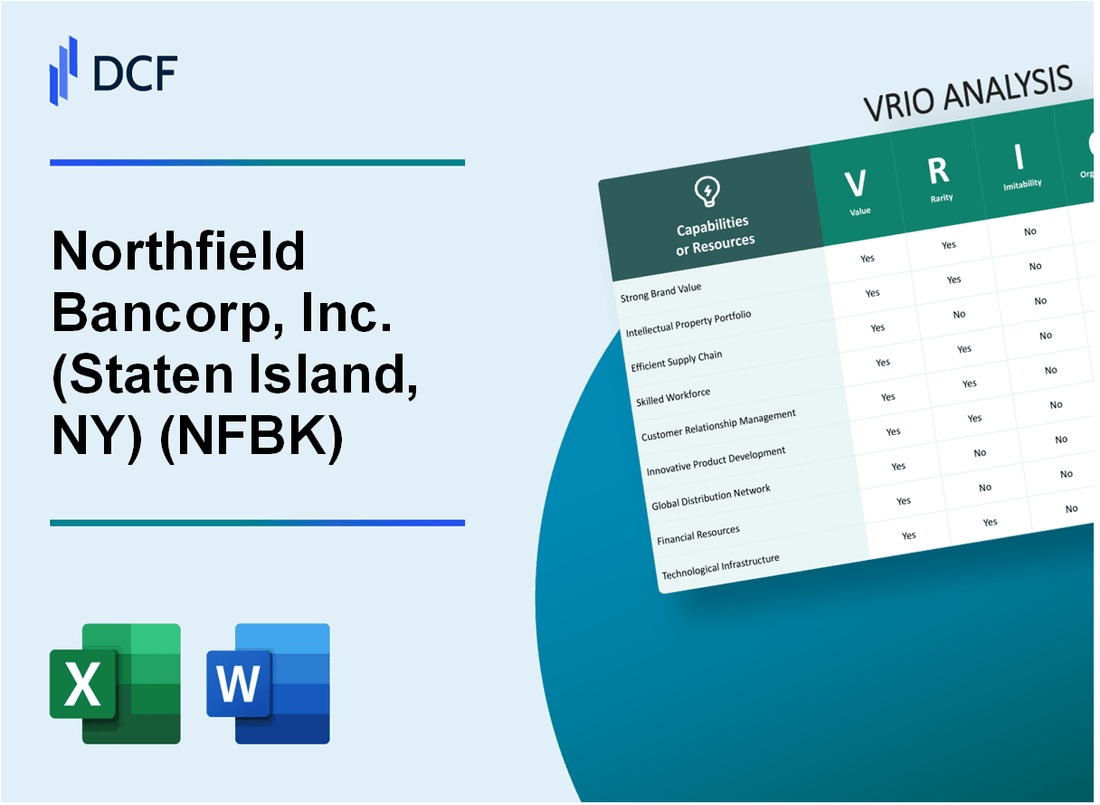 Northfield Bancorp, Inc. (NFBK) VRIO Analysis