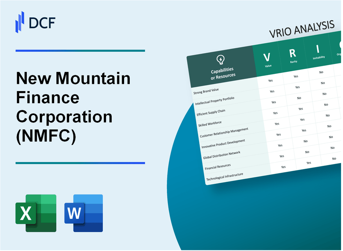 New Mountain Finance Corporation (NMFC) VRIO Analysis