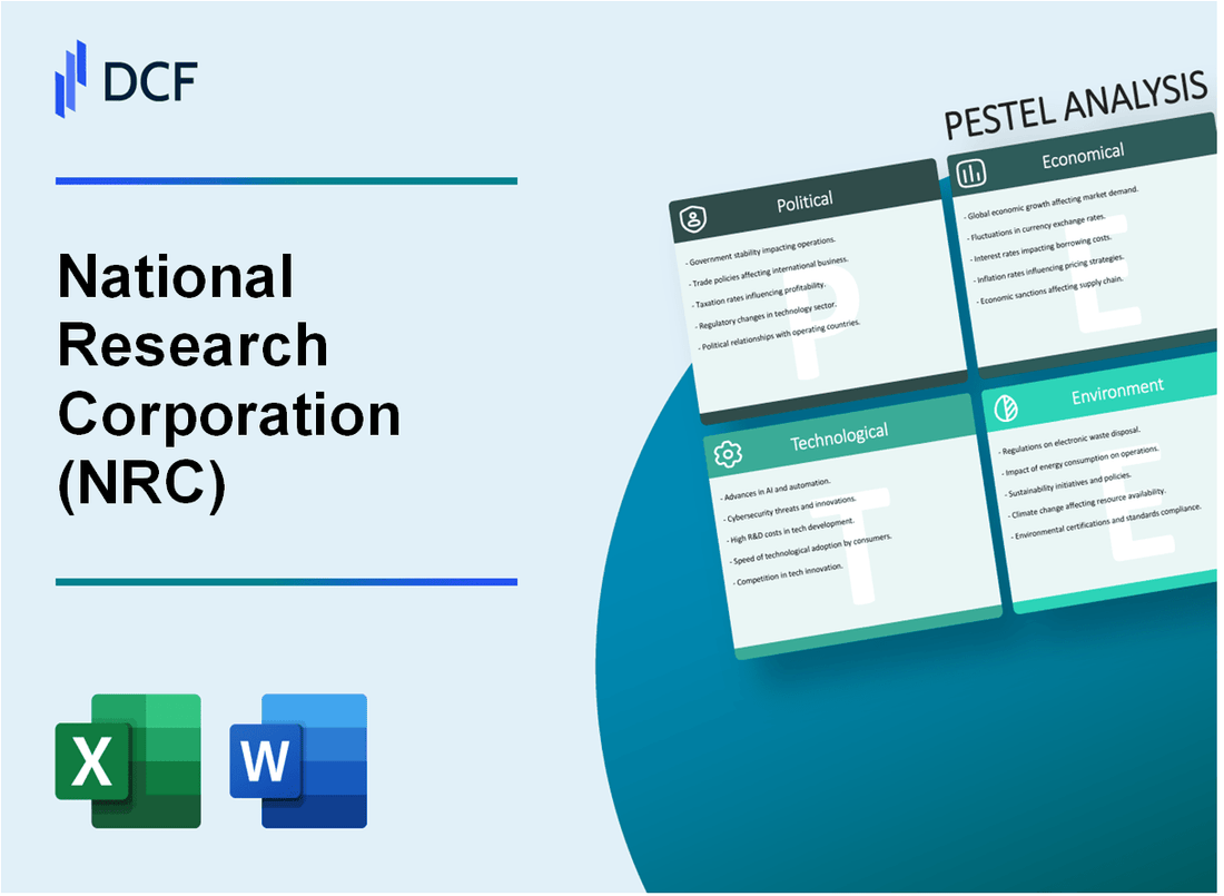 National Research Corporation (NRC) PESTLE Analysis