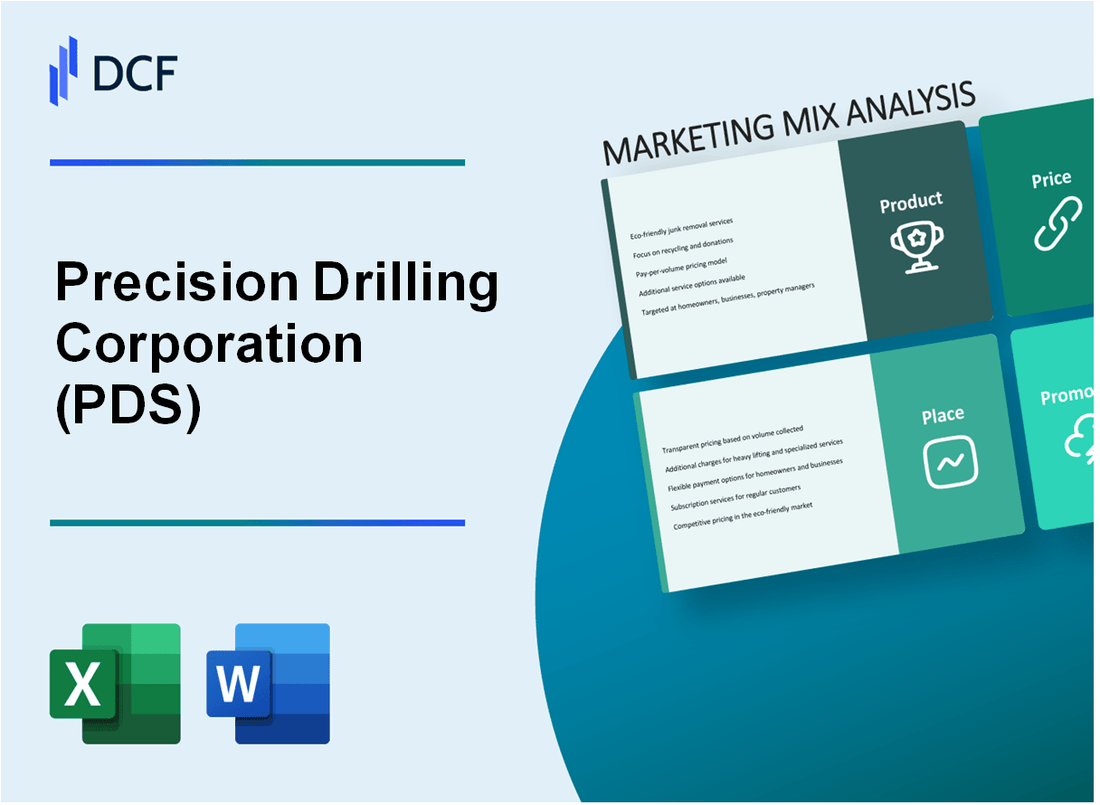 Precision Drilling Corporation (PDS) Marketing Mix