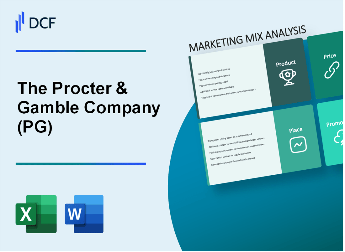 The Procter & Gamble Company (PG) Marketing Mix