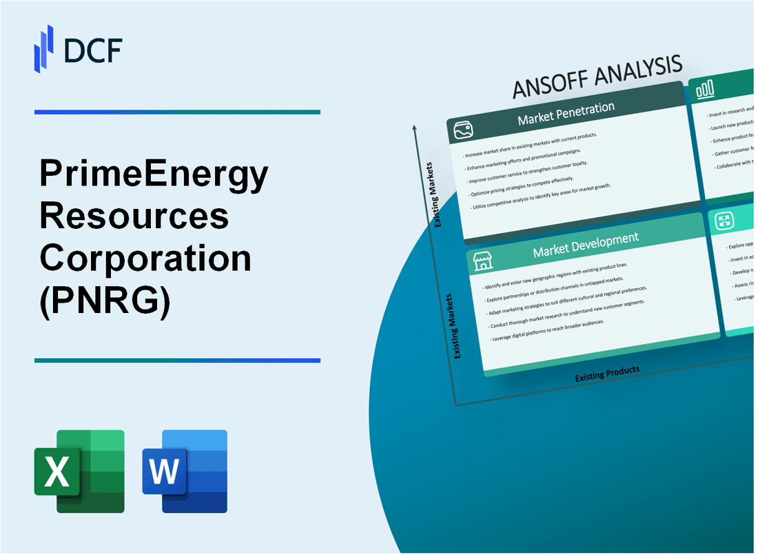 PrimeEnergy Resources Corporation (PNRG) ANSOFF Matrix