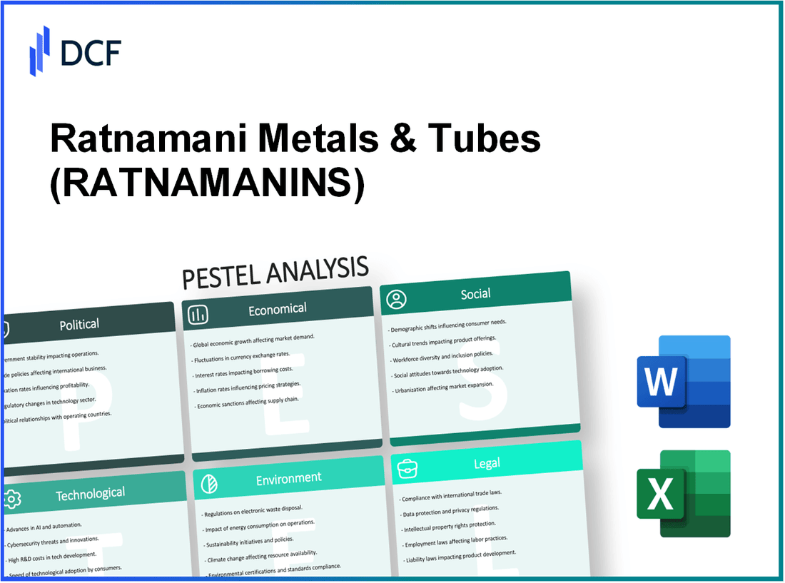 Ratnamani Metals & Tubes Limited (RATNAMANI.NS): PESTEL Analysis