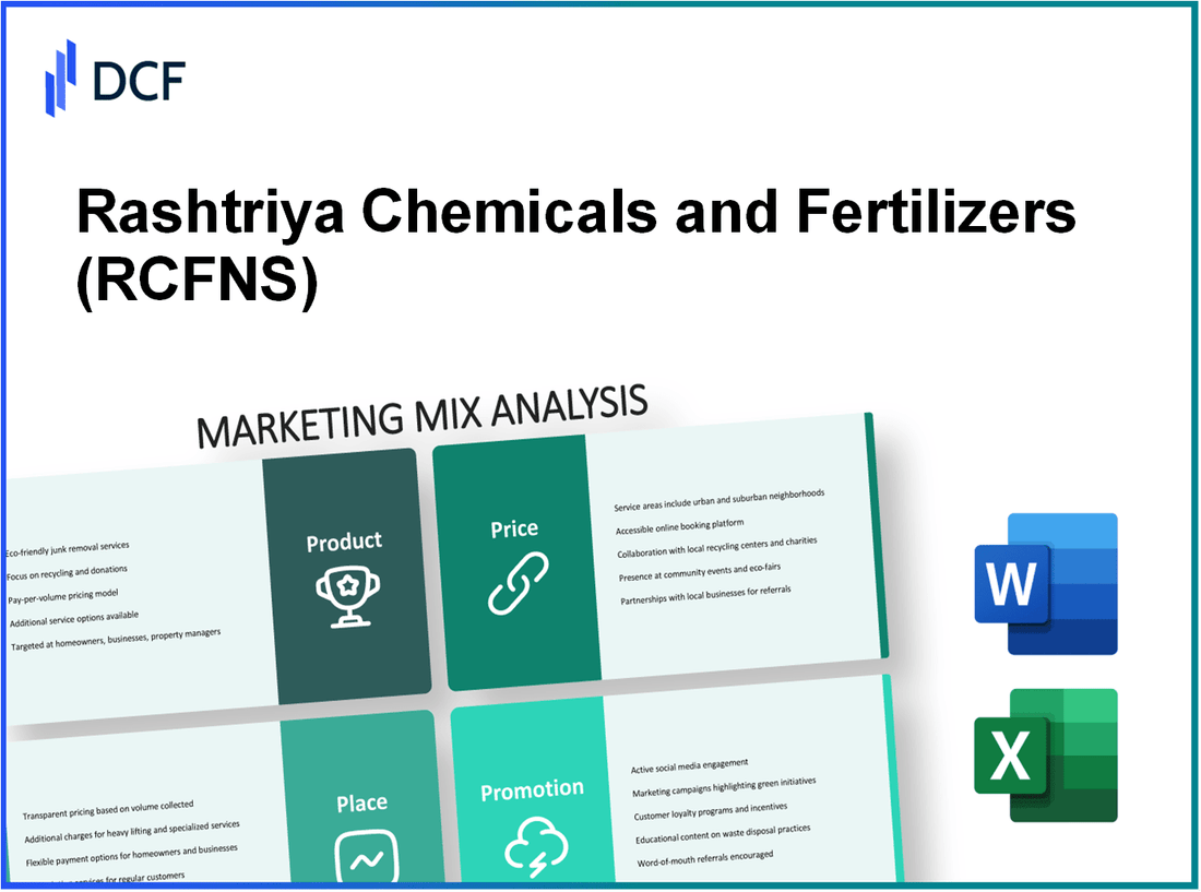 Rashtriya Chemicals and Fertilizers Limited (RCF.NS): Marketing Mix Analysis