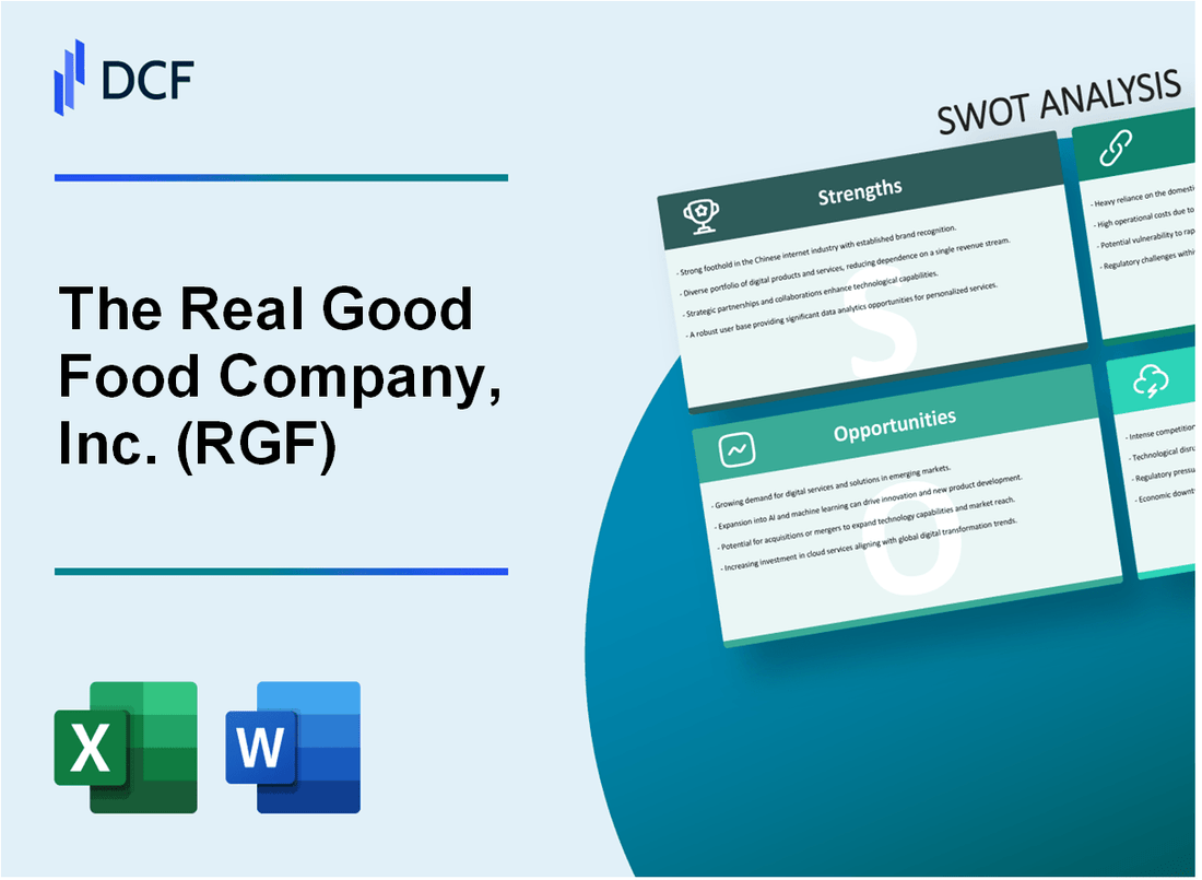 The Real Good Food Company, Inc. (RGF) SWOT Analysis