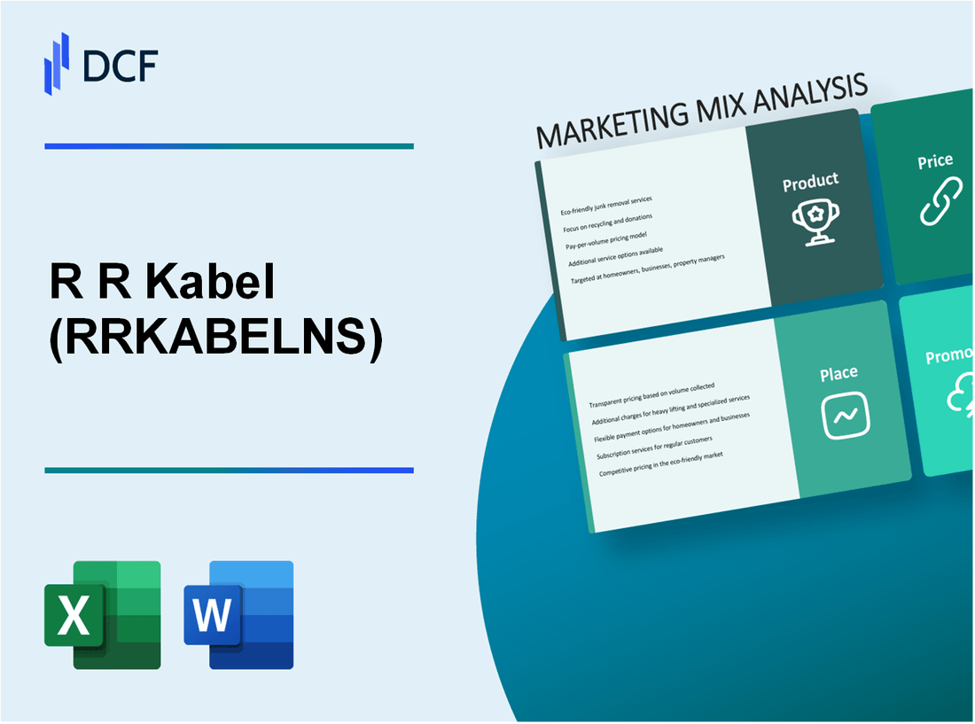 R R Kabel Limited (RRKABEL.NS): Marketing Mix Analysis