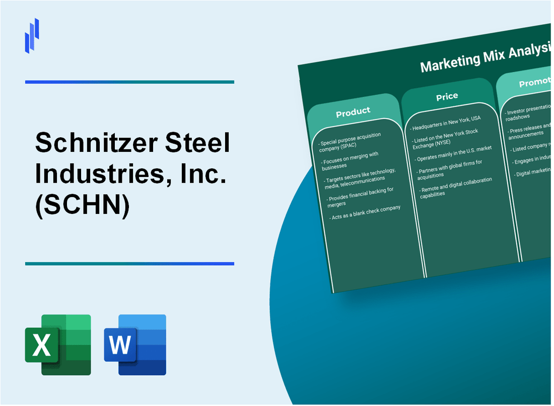 Marketing Mix Analysis of Schnitzer Steel Industries, Inc. (SCHN)