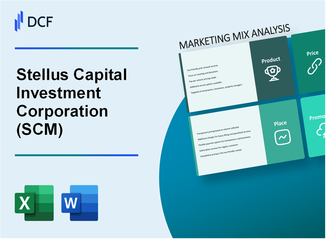 Stellus Capital Investment Corporation (SCM) Marketing Mix