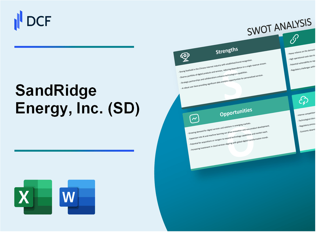 SandRidge Energy, Inc. (SD) SWOT Analysis