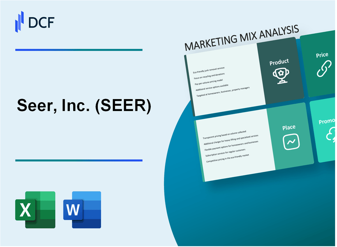 Seer, Inc. (SEER) Marketing Mix