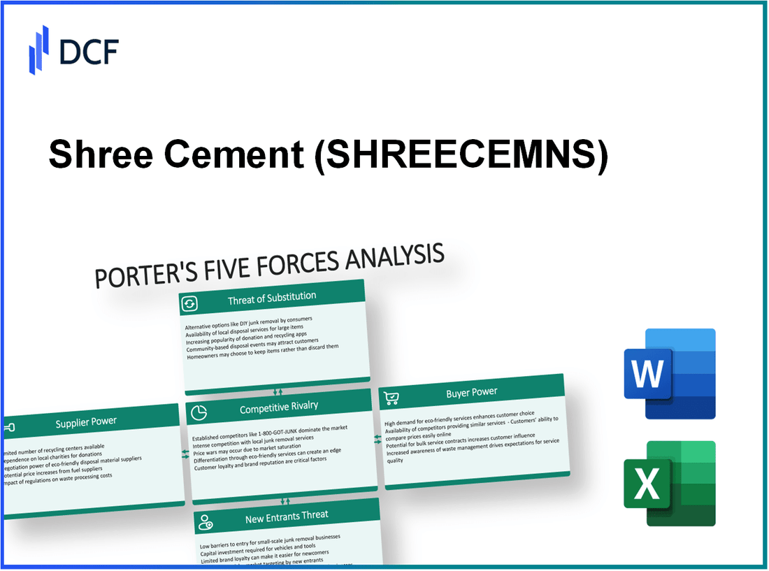 Shree Cement (SHREECEM.NS): Porter's 5 Forces Analysis