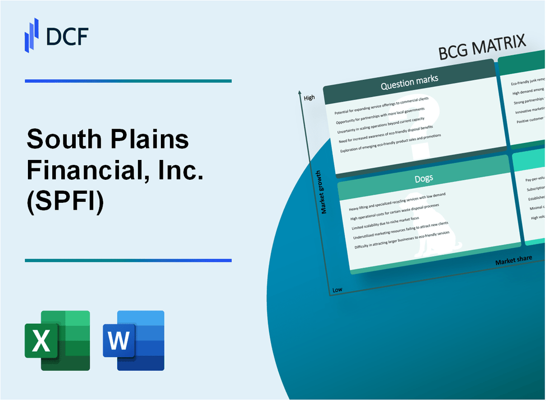 South Plains Financial, Inc. (SPFI) BCG Matrix